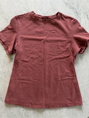 SKIMS Cotton jersey t-shirt Redwood L